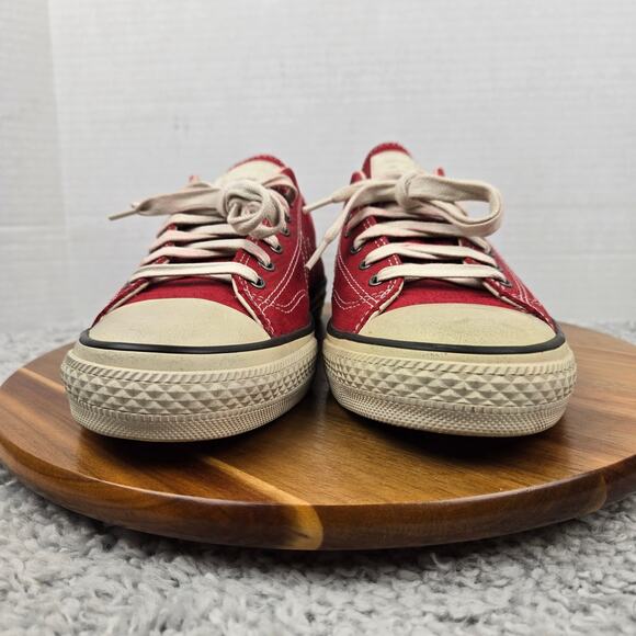 Converse Mens John Varvatos Star Player EV Ox Red Leather Casual Daily Sneaker 9 - Picture 4 of 13